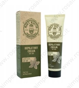 Men's Master Crema Depilatoria Uomo, 150 ml + 25 ml Crema Post-Epilazione – Kit Depilazione Corpo Maschile Rapida e Delicata per Petto, Schiena, Gambe e Ascelle