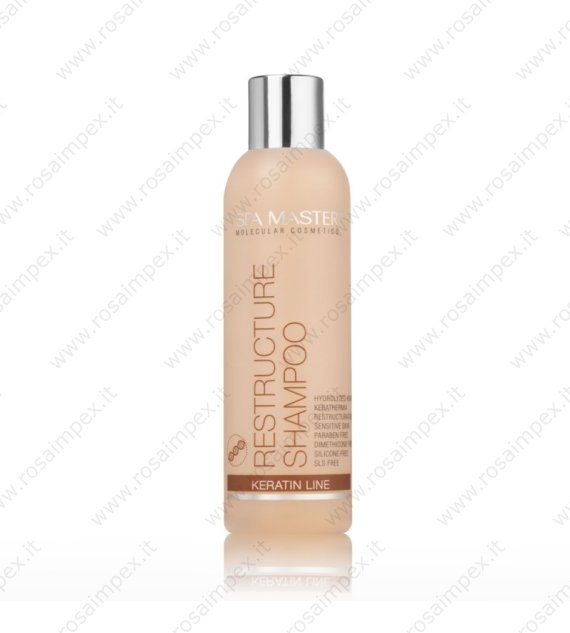 Shampoo ristrutturante per capelli con cheratina "SPA Master" 200ml